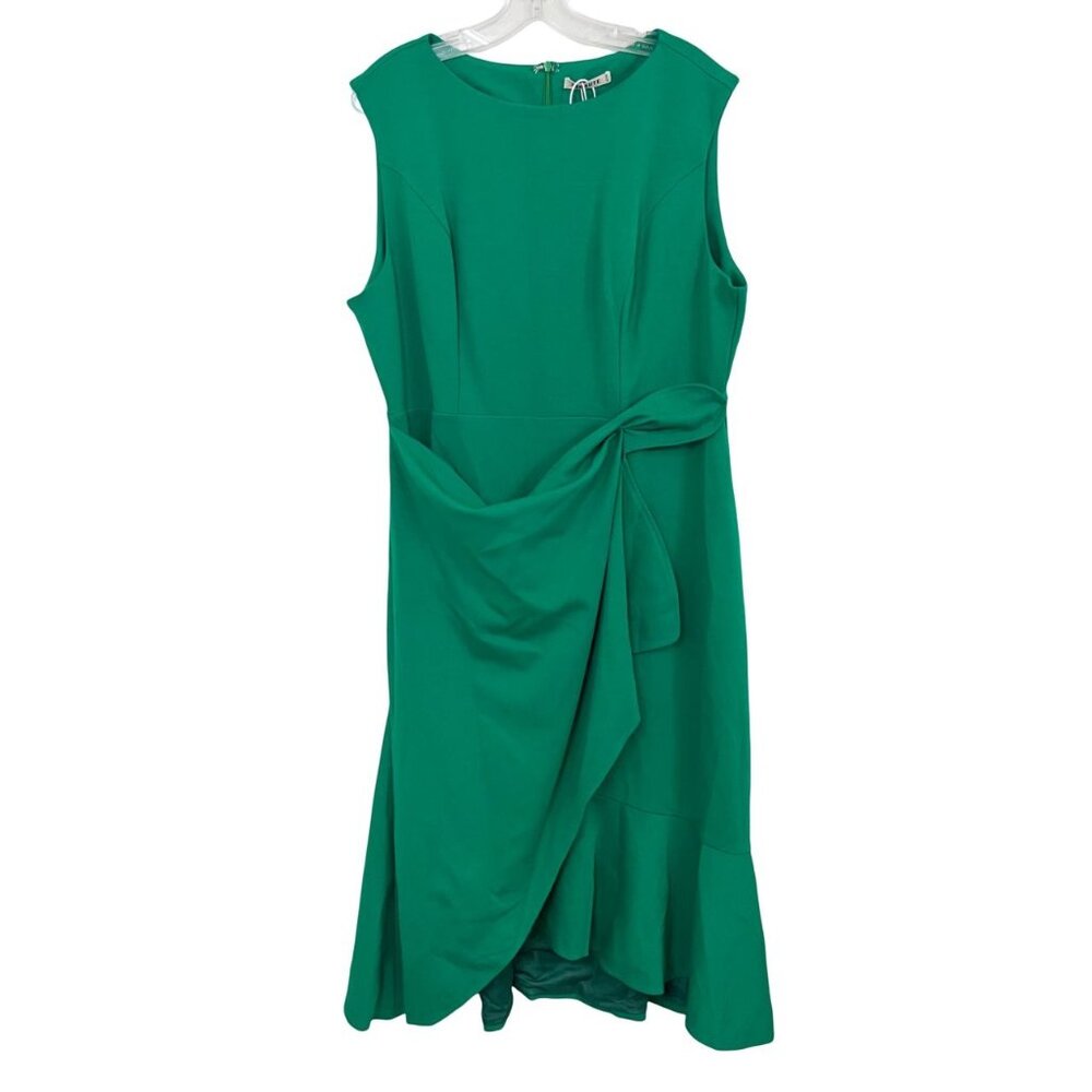 NEW Fehaute Green Sleeveless Dress Cocktail Business - Size US‎ 14